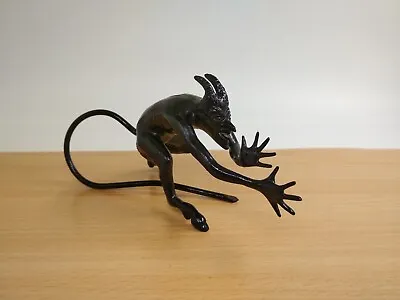 Soviet Russian Kasli Cast Iron Metal Mephistopheles Devil Figurine 6.50  *76 • $95