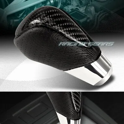 Vip Type-2 Real Carbon Fiber Pvc Leather Manual Mt Shifter Shift Knob Universal • $21.95