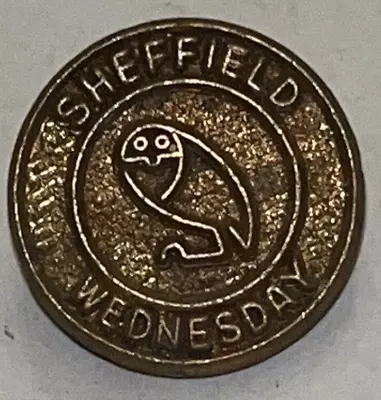 Vintage Sheffield Wednesday Football Club Pin • $9.99