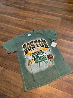 NHL BOSTON BRUINS MEN'S VINTAGE TUBULAR T-shirt Green MEDIUM New '47 • $24.99