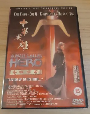 A Man Called Hero 1999 Hong Kong Martial Arts Shu Qi Region 2 PAL DVD 2 Disc • £0.99