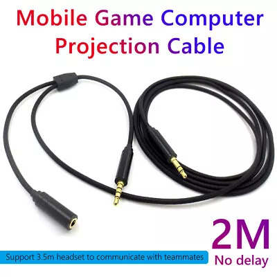 Audio Adapter Cable For PS4 Xbox One Nintend Switch HD60S HD60 Pro Capture Card • £7.19