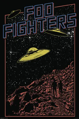 Foo Fighters UFO Music Cool Wall Decor Art Print Poster 24x36 • $13.98