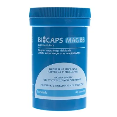 Formeds Bicaps Mag B6 (Magnesium Citrate + Vitamin B6) 60 Capsules • £6.89