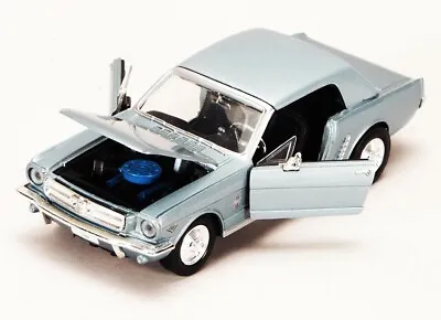 1964 1/2 Ford Mustang White Showcasts 73273 1/24 Scale Diecast Model Toy Car • $19.99