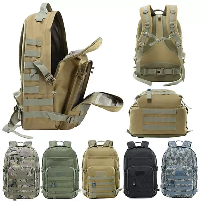 Military Tactical Backpack Outdoor Sports Hiking Shoulder Strap Accessory Pouch • $9.81
