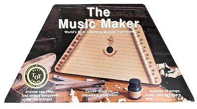 The Music Maker Nepenenoyka Lap Harp String Instrument Dulcimar Vintage • $24.99