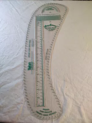 Vintage Any Curve Pattern Ruler Fit Craft Method Talon 1977 Roberta F. Bush • $29