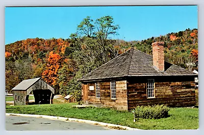 Vintage Postcard Eureka School House Vermont Springfield • $4