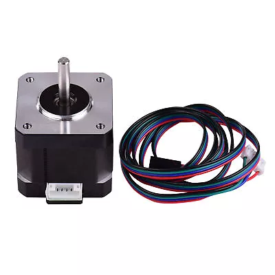 42 Stepper Motor 2 Phase 0.9 Degree Step Angle Low Noise 17HS4401S Stepping J4Z4 • $18.98