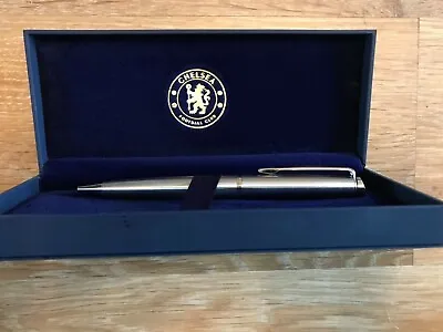 Chelsea FC Brand New Ballpoint Pen In Gift Box - Great  Present • £7.50