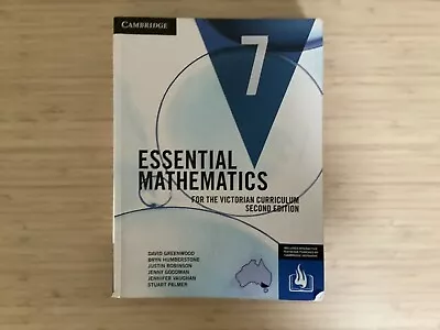 Cambridge Essential Mathematics Year 7 Victorian Curriculum • $49.95