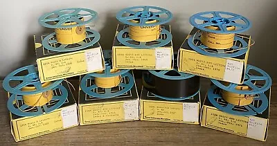 Vintage Xerox Microfilm 35mm Bundle 7 Music & Letters Periodical Indexes '65-71 • $19.26