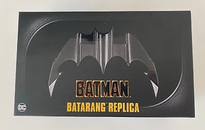 DC Comics Batman Batarang 1989 Replica Movie Prop Display Authentic New • $83.95