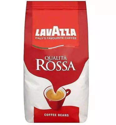 Lavazza Qualità Rossa Coffee Beans With Aromatic Notes Medium Roasting 1 Kg • £13.99