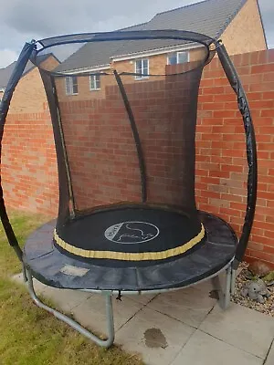 £30 • Buy 6-Feet Trampoline With Enclosure Safety By Kanga