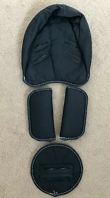 £8.99 • Buy Mamas And Papas Head Hugger And Padded Strap Covers For Harness And Crutch Strap