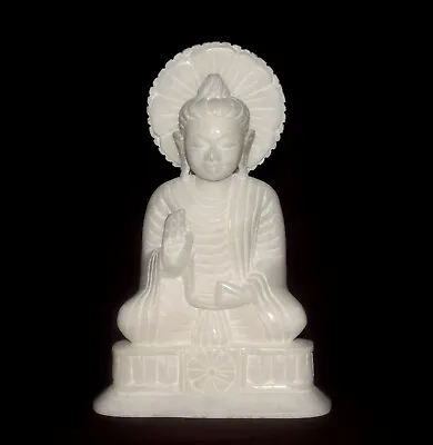 7  Marble Buddha Stone Figure Sculpture Religious Idol Statue Home Decor Gift • $46.34