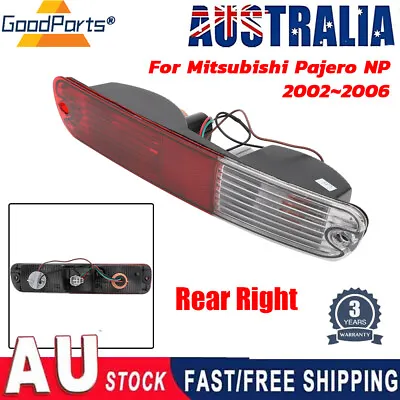 $24.68 • Buy For Mitsubishi Pajero NP 2002~2006 Right Rear Bumper Bar Lamp Tail Light RH RHS