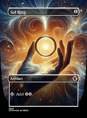 Sol Ring - High Quality Altered Art Custom Cards • $7.99