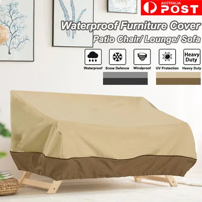 $27.95 • Buy Waterproof Patio Chair Cover Lounge Deep Seat Furniture Sofa Cover UV Protection