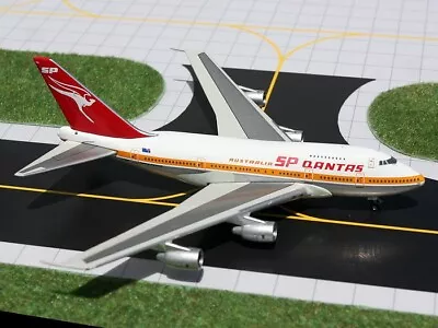 Gemini Jets GJQFA925 Qantas Airways Boeing 747SP VH-EAA Diecast 1/400 Model Rare • $143