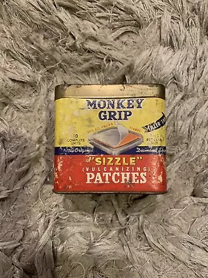 Antique Empty Monkey Grip  Sizzle  Vulcanizing Patches Diamond Shape For Clamps • $13