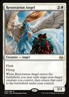 [1x] Restoration Angel - Near Mint English - Modern Masters 2017 MTG Magic • $0.99