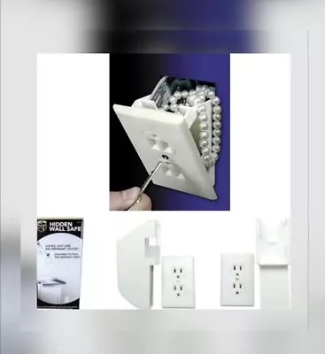 Wall Safe Electrical Outlet Socket Diversion Hidden Home Security Secret Stash  • $15.90