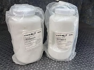 Lot Of 2 VWR 414004-186 Large Wide Mouth Bottle 4 Liter -Unused • $64.96