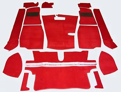 MG MGB Roadster 1968-1980  4 Synchro Complete Replacement Claret Red Carpet Set • $235