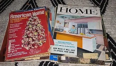 Vintage 1960s 70s AMERICAN HOME MAGAZINE Decoration Mid-Century Modern Lot 26 • $19.99