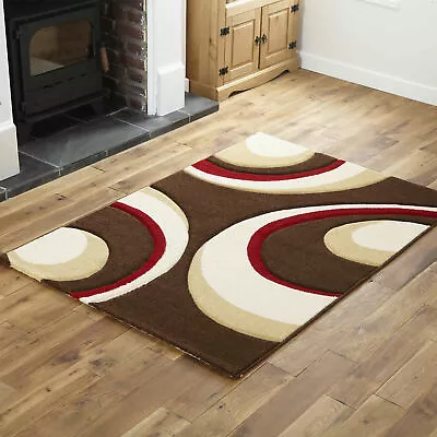 £9.89 • Buy Cheap Clearance Rugs Floral Abstract Multi Colour Small Large Hall Runner Rug  