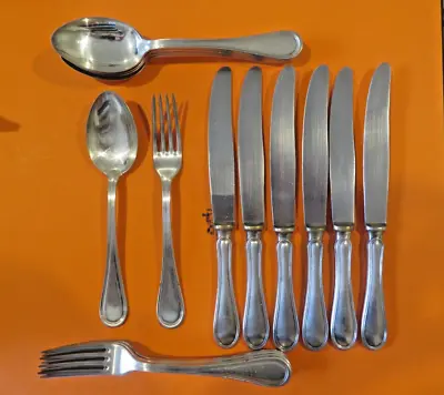 Gorgeous Vintage Italian 18 Piece Silverplate Cutlery Set • $50