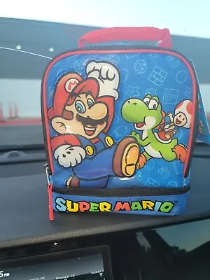 Official Super Mario Kids Lunch Bag New PVC Free Meets CPSC Safety Requirements  • $12