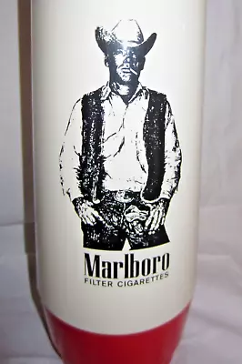 Rare MARLBORO MAN Vintage Thermo-Serv 1970s THERMOS Tobacciana Americana Gay Int • $349