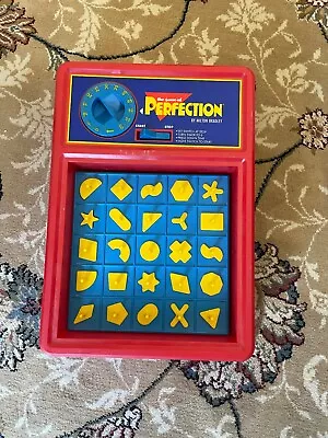 Vintage 1990 Perfection Game Milton Bradley - No Box • $9.99