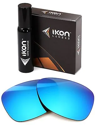 Polarized IKON Iridium Replacement Lenses For Oakley Dispatch 2 Ice Blue Mirror • $35.90