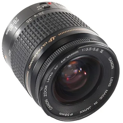 Canon EF 28-80mm USM For EOS 650D 60D 1300D 550D 50D 6D 5D II III 7D 760D 30V 1V • £67.42