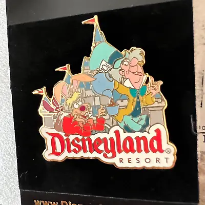 Disney Auctions Disneyland Resort Mad Hatter & March Hare Pin LE 1000 - 2004 • $25