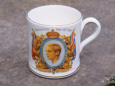 £7.50 • Buy Bovey Pottery 1937 King Edward VIII Coronation Mug