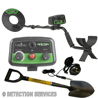 £160.89 • Buy Viking VK10+ Metal Detector Novelty With 10  Powerful Concentric Coil 