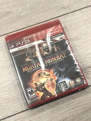 Mortal Kombat Komplete Edition (Greatest Hits) PS3 (Brand New Factory Sealed US • $34.99