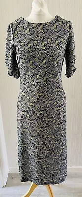 Next Tea Dress 30s 40s Wartime WW2 Blitz Day Dress Vintage 6- 8-10 • £13.99