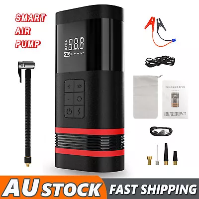 1000A Battery Booster 4in1 Car Jump Starter 150PSI Air Compressor With LED Light • $99.99