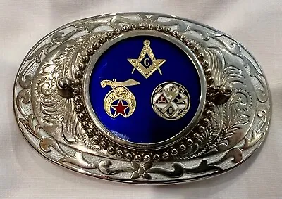 Vintage Belt Buckle Osman Shriner/free Mason • $12.99