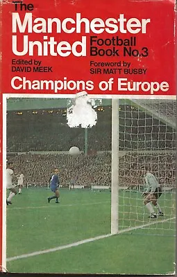 Manchester United Football Book No 3 ~ Champions Of Europe 1968 126 Page Book 1 • £8.99