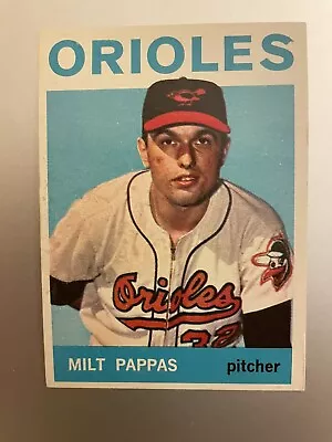 1964 Topps #45 Milt Pappas • $2