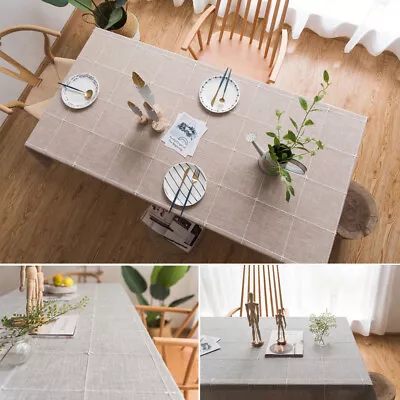 Rectangle Square Tablecloth Tea Coffee Table Cloth Cover Dinner Party Decor • $19.73