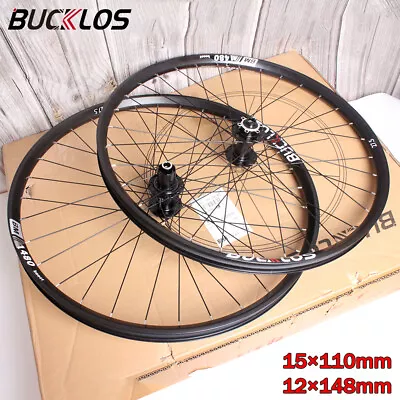 BUCKLOS DH Mountain Bike Wheels 27.5/29 Inch Boost Aluminium Alloy Wheelset Rim • $166.99